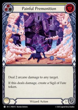 Painful Premonition (Yellow) [PEN115] (Compendium Of Rathe) Rainbow Foil