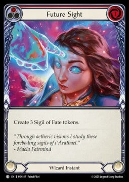 Future Sight (Red) [PEN117] (Compendium Of Rathe) Rainbow Foil