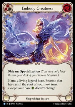 Embody Greatness [PEN121] (Compendium Of Rathe) Rainbow Foil