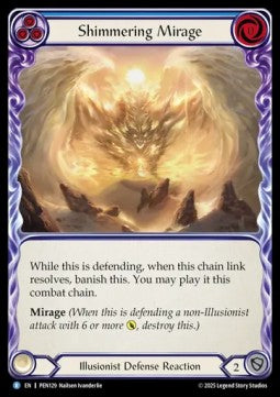 Shimmering Mirage [PEN129] (Compendium Of Rathe) Rainbow Foil