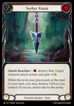 Seeker Kunai [PEN142] (Compendium Of Rathe) Regular