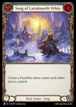Song of Larinkmorth White [PEN150] (Compendium Of Rathe) Rainbow Foil