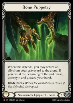 Bone Puppetry [PEN151] (Compendium Of Rathe) Cold Foil