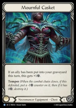 Mournful Casket [PEN153] (Compendium Of Rathe) Cold Foil
