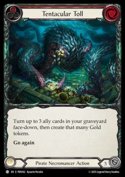 Tentacular Toll (Red) [PEN162] (Compendium Of Rathe) Rainbow Foil