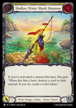 Shallow Water Shark Harpoon [PEN166] (Compendium Of Rathe) Rainbow Foil