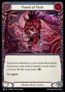 Pound of Flesh [PEN189] (Compendium Of Rathe) Rainbow Foil
