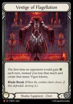 Vestige of Flagellation [PEN191] (Compendium Of Rathe) Cold Foil