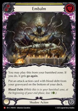 Embalm [PEN193] (Compendium Of Rathe) Rainbow Foil