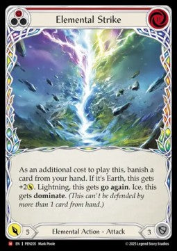 Elemental Strike [PEN205] (Compendium Of Rathe) Rainbow Foil