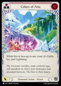 Colors of Aria [PEN206] (Compendium Of Rathe) Rainbow Foil