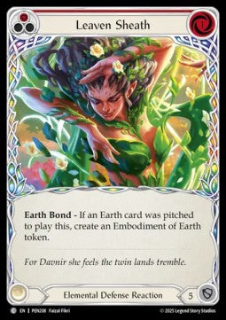 Leaven Sheath [PEN208] (Compendium Of Rathe) Rainbow Foil