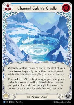 Channel Galcia's Cradle [PEN230] (Compendium Of Rathe) Rainbow Foil