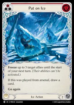 Put on Ice (Red) [PEN234] (Compendium Of Rathe) Regular