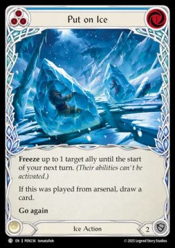 Put on Ice (Blue) [PEN236] (Compendium Of Rathe) Rainbow Foil