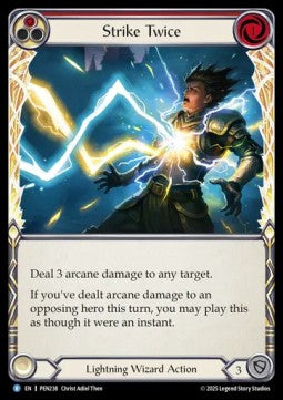 Strike Twice [PEN238] (Compendium Of Rathe) Rainbow Foil
