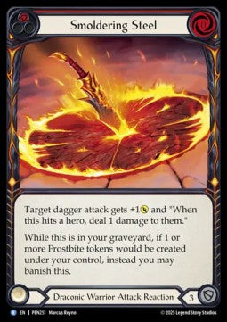 Smoldering Steel [PEN251] (Compendium Of Rathe) Rainbow Foil