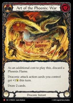 Art of the Phoenix: War [PEN254] (Compendium Of Rathe) Rainbow Foil