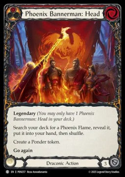 Phoenix Bannerman: Head [PEN257] (Compendium Of Rathe) Rainbow Foil