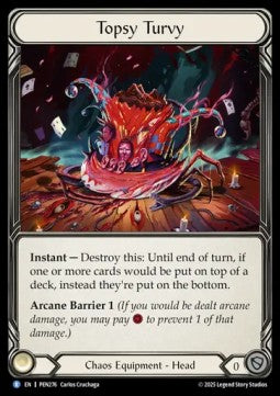 Topsy Turvy [PEN276] (Compendium Of Rathe) Cold Foil