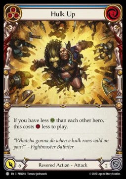 Hulk Up (Blue) [PEN293] (Compendium Of Rathe) Rainbow Foil