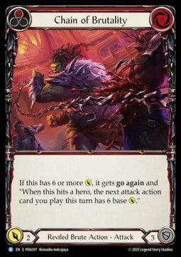 Chain Brutality [PEN297] (Compendium Of Rathe) Rainbow Foil