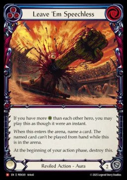 Leave 'Em Speechless [PEN301] (Compendium Of Rathe) Regular