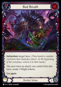 Bad Breath (Red) [PEN306] (Compendium Of Rathe) Rainbow Foil