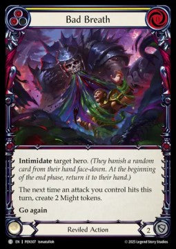 Bad Breath (Yellow) [PEN307] (Compendium Of Rathe) Rainbow Foil