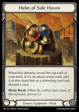 Helm of Safe Haven [PEN314] (Compendium Of Rathe) Cold Foil