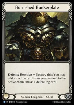 Burnished Bunkerplate [PEN316] (Compendium Of Rathe) Cold Foil