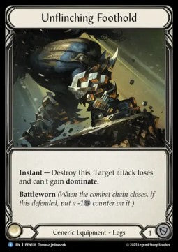 Unflinching Foothold [PEN318] (Compendium Of Rathe) Regular