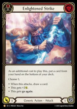 Enlightened Strike [PEN320] (Compendium Of Rathe) Regular