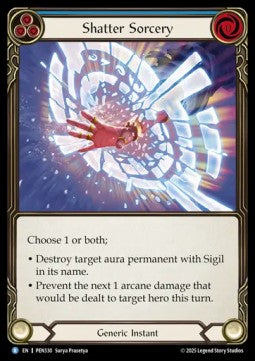 Shatter Sorcerynew [PEN330] (Compendium Of Rathe) Rainbow Foil