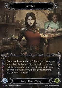 Azalea (Marvel) [PEN340] (Compendium Of Rathe) Cold Foil