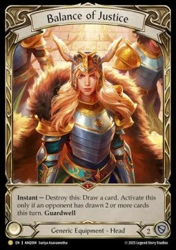 Balance of Justice (Extended Art) [PEN004] (Compendium Of Rathe) Rainbow Foil