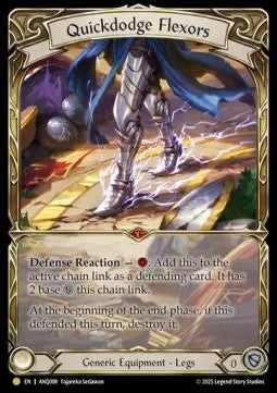 Quickdodge Flexors (Extended Art) [PEN008] (Compendium Of Rathe) Rainbow Foil