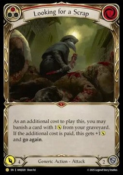 Looking for a Scrap (Red) [PEN028] (Compendium Of Rathe) Regular