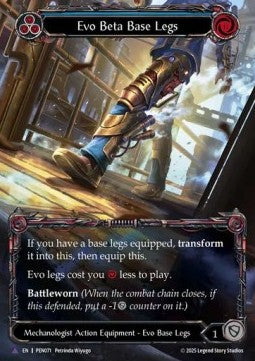 Evo Beta Base Legs (Marvel) [PEN071] (Compendium Of Rathe) Cold Foil