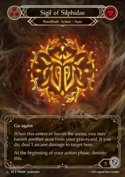 Sigil of Silphidae (Marvel) [PEN099] (Compendium Of Rathe) Cold Foil