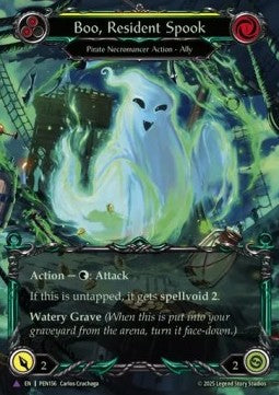 Boo, Resident Spook (Marvel) [PEN156] (Compendium Of Rathe) Cold Foil