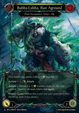 Bubba-Lubba, Run Aground (Marvel) [PEN157] (Compendium Of Rathe) Cold Foil
