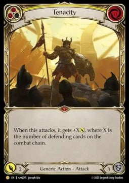 Tenacity [ANQ015] (Compendium of Rathe - Antiquity Pack) Cold Foil