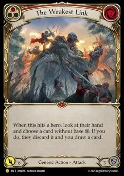 The Weakest Link [ANQ016] (Compendium of Rathe - Antiquity Pack) Cold Foil