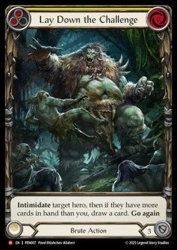 Lay Down the Challenge (Extended Art) [PEN007] (Compendium Of Rathe) Rainbow Foil