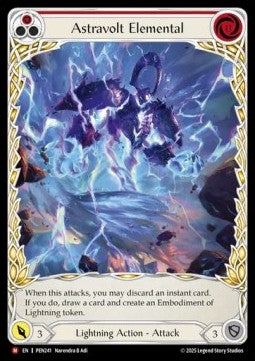 Astravolt Elemental (Extended Art) [PEN241] (Compendium Of Rathe) Rainbow Foil