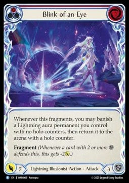 Blink of an Eye [OMN006] (Omens of the Third Age) Regular
