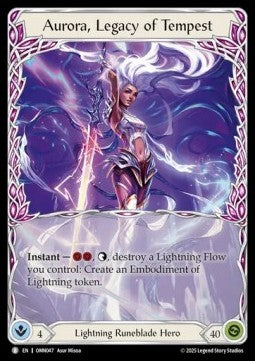 Aurora, Legacy of Tempest [OMN047] (Omens of the Third Age) Regular