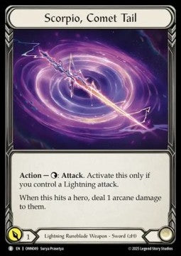 Scorpio, Comet Tail [OMN049] (Omens of the Third Age) Regular