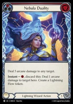 Nebula Duality (Red) [OMN121] (Omens of the Third Age) Regular